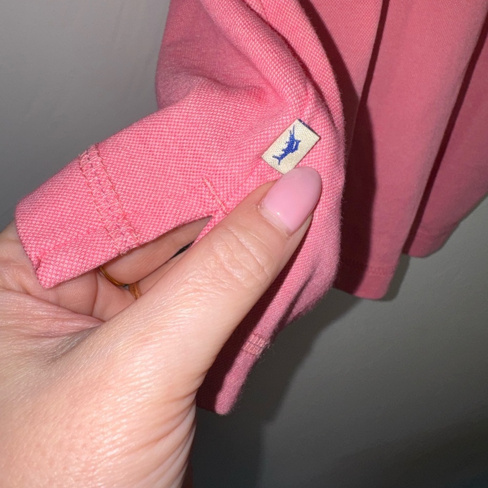 Tommy Bahama Men's Pink Polo Shirt size XXL - Picture 4 of 5